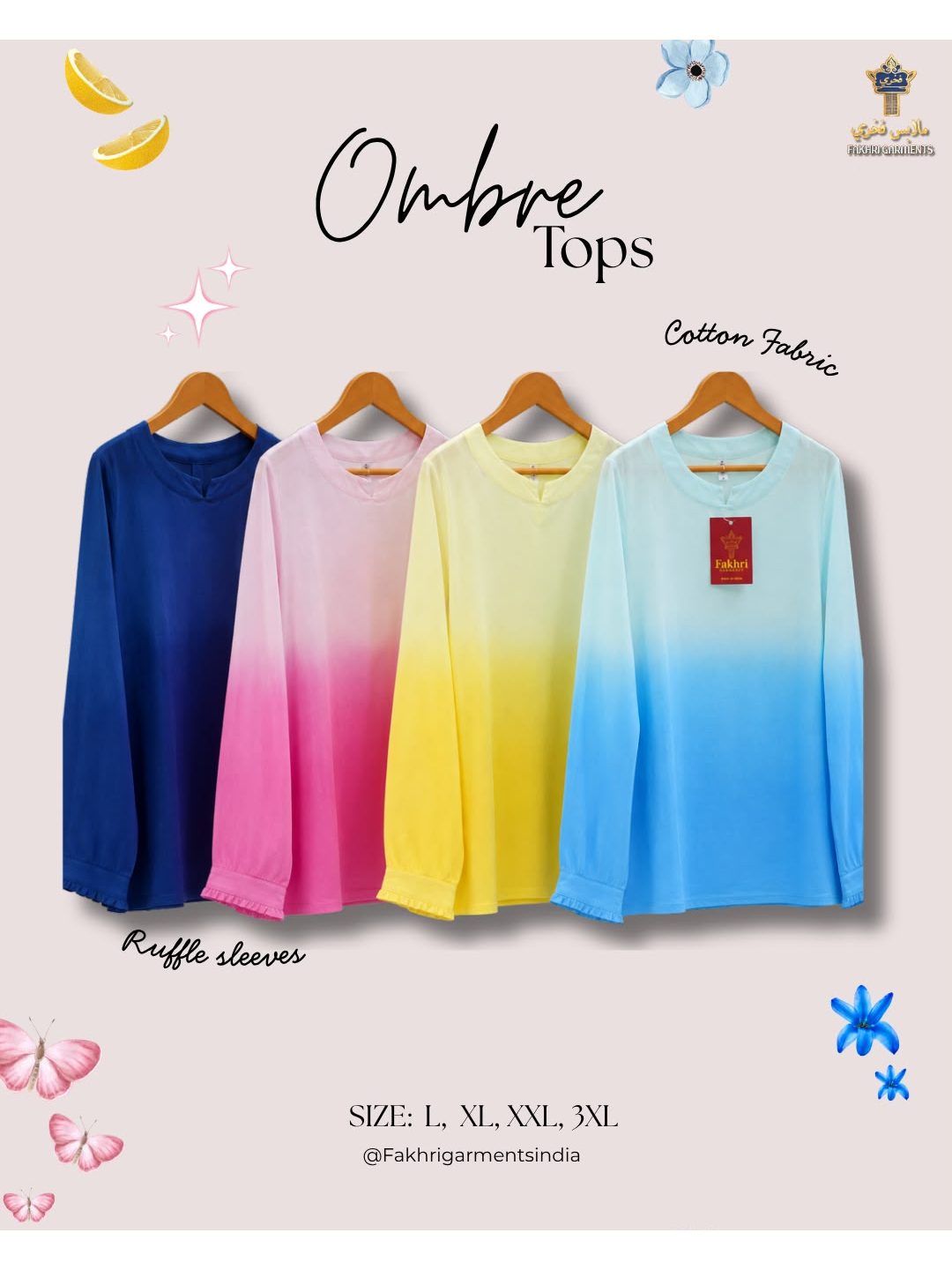 Ombré Tops